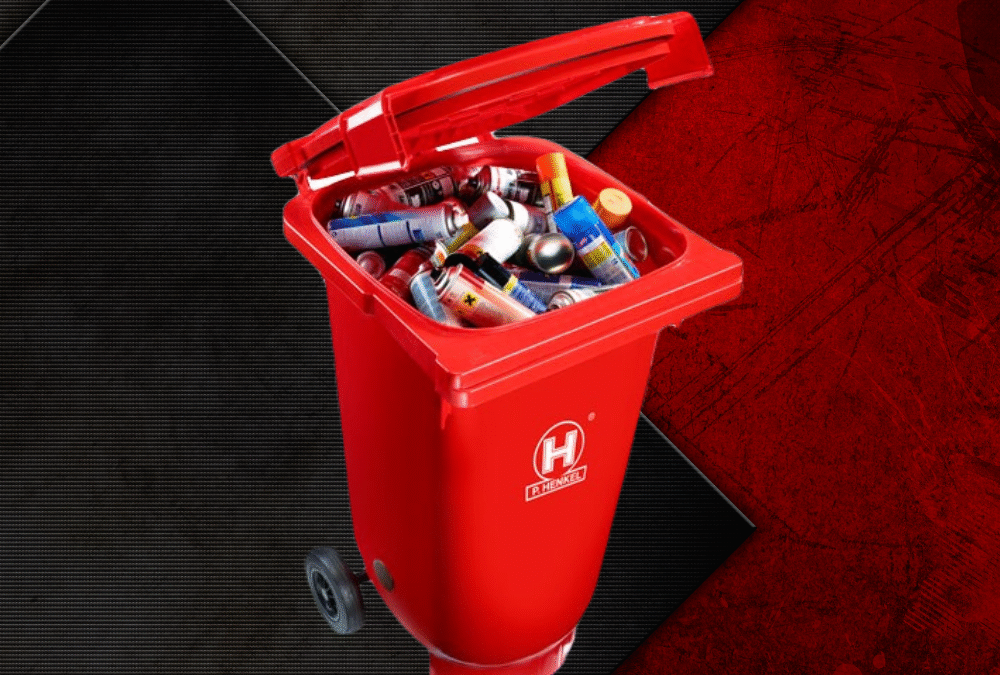 Unboxx® aero – Puszki po sprayach, pustych lub częściowo opróżnionych puszkach ze sprayem